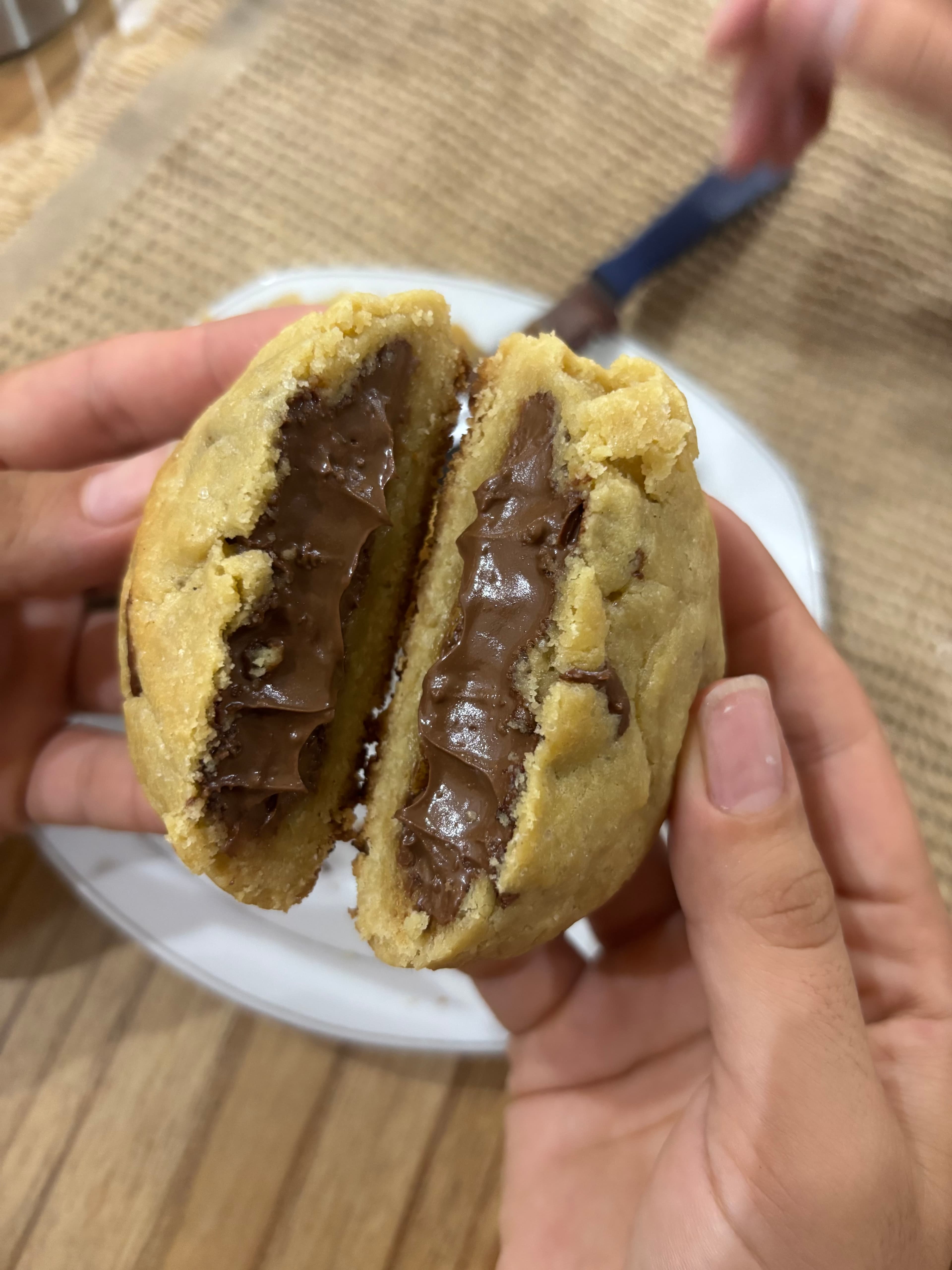 Nutella cookie